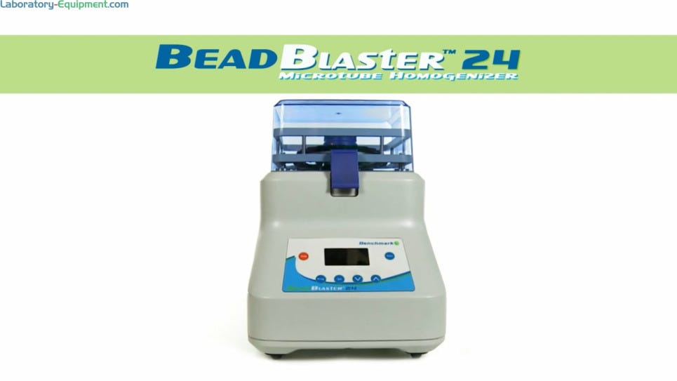 Video of BeadBlaster 24 Microplate Homogenizer by Benchmark Scientific