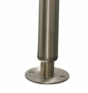 Stainless Steel Flange Feet for Free Standing Garmet Racks  |  5656-42 displayed