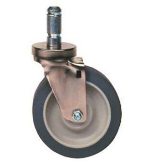 Five-inch cart casters. Product details may differ.  |  2080-55 displayed