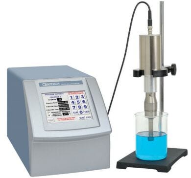 Q700 Sonicator ideal for nanoparticle dispersion, creating emulsions, cell lysis and homogenization  |  5323-00 displayed