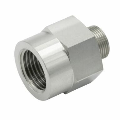 Stainless Steel Male Adapter to M16x1 m to 3/4″ BSP female compatible with Julabo Circulators, 8891009  |  2540-99 displayed