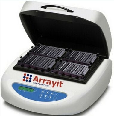 Four-Plate Array Plate Multi-Well Microarray Hybridization Station for microplate cassettes and well configurations  |  3031-42-4 displayed