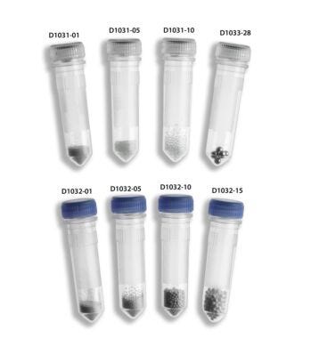 Prefilled bead Tube Kits with screw cap (50 tubes/pk) for BeadBug 6 Homogenizer; empty tubes also available