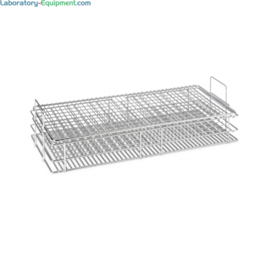 Labconco 304 stainless steel 10-12 mm OD Culture Tube Insert #4573600 includes retainer top; compatible with standard and spindle racks  |  6927-60 displayed