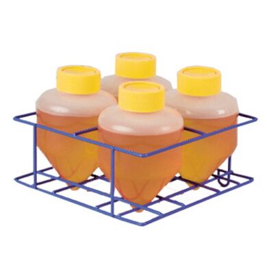 H1000-MR-T600 MAGic Clamp Tube Rack for 4 x 500 ml or 600 ml conical by Benchmark Scientific compatible with Incu-Shaker and Orbi-Shaker models  |  2823-06 displayed