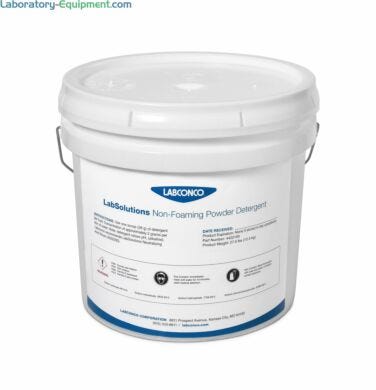 LabSolutions powder detergent, large pail is specially formulated for Labconco glassware washers  |  6921-84-L displayed