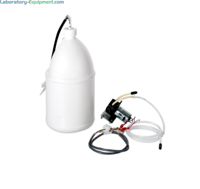 Liquid Detergent Dispenser Kit with a peristaltic pump connects to Labconco SteamScrubber or FlaskScrubber labware washers manufactured after October 2020  |  6921-97 displayed