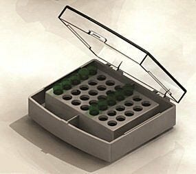 Holds up to 35 x 1.5 ml microtubes  |  2824-06 displayed