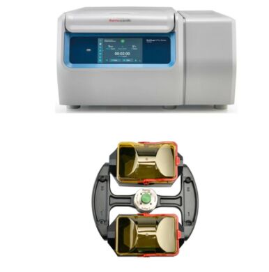 Refrigerated Centrifuge Package 1.6L Multifuge X1R Pro with H-Flex Swinging Bucket Rotor by Thermo Scientific includes buckets, biocontainment lids and cell cul  |  6708-18 displayed