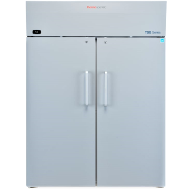 51.1 cu. ft. TSG5005SA Solid Door Lab Refrigerator by Thermo Fisher Scientific with a 2–8°C temperature range feature insulated doors and heat-free defrost