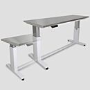 Work Station, ErgoHeight®; 304 Stainless Steel, Solid Top, 96