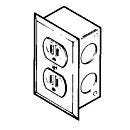 Electrical Receptacle: Duplex for Fiberglass Hood, 120V, 60 Hz