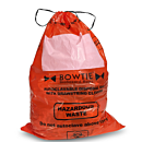 BowTie Biohazard Bags with drawstring, 12-16 gallons, 100 Qty., MTC Bio, A8001R