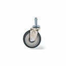 Caster; Stem/Swivel, 304 Stainless Steel & Polyurethane, 300 lbs, 5