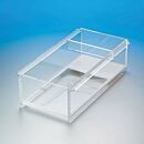 Transparent Acrylic Bath Mount for Cimarec i Multipoint Stirrers