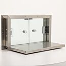 Pass-Through; Convenience Window, Wall Mount, Double Swing Door with Shelf, 4.5