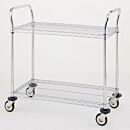 Cart; Cleanroom, Utility, Stainless Steel, 36