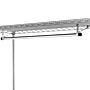 72 Inch Garment Hanger Tube Brackets 18 Inch Wide Shelves