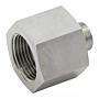 Stainless Steel Adapter M16x1 male to 1/2" BSP female compatible with Julabo Circulators, 8891008  |  2540-98 displayed