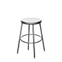 BioFit Ajax Series Low, 18" Desk Height Stool; use in laboratory, cleanroom, or healthcare industries  |  2804-85 displayed