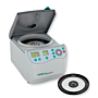 11” Compact Hematocrit Centrifuges by Hermle in 120V and 230V models include a 90º angle 24-capillary rotor, EZ-Scroll and an advanced microprocessor  |  2824-PP-08 displayed